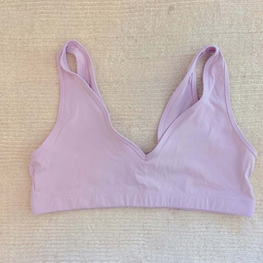 Weworewhat V-Neck Bra Top, Lilac. Never worn